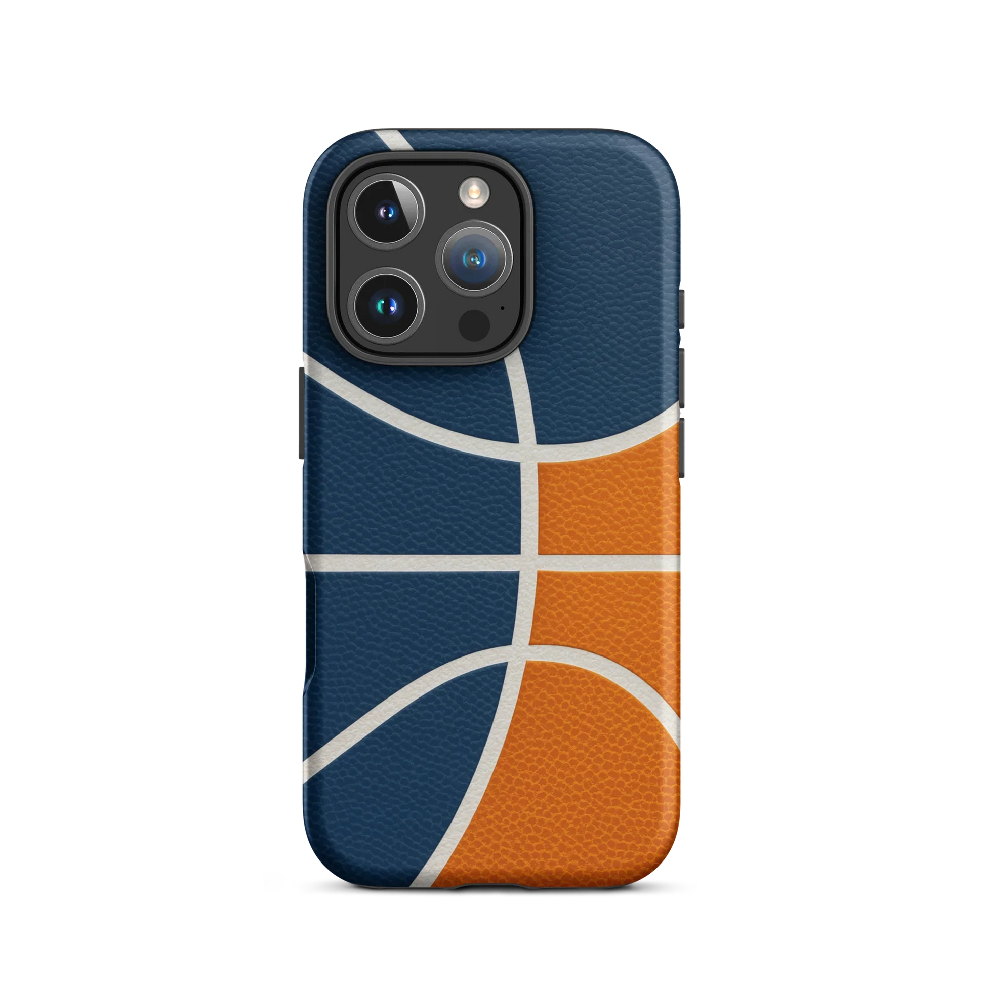 Basketball Texture iPhone Case (iPhone 11–17 Series) - ClutchCase