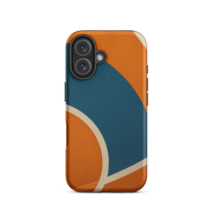 Retro Basketball Texture iPhone Case (iPhone 11–17 Series) - ClutchCase