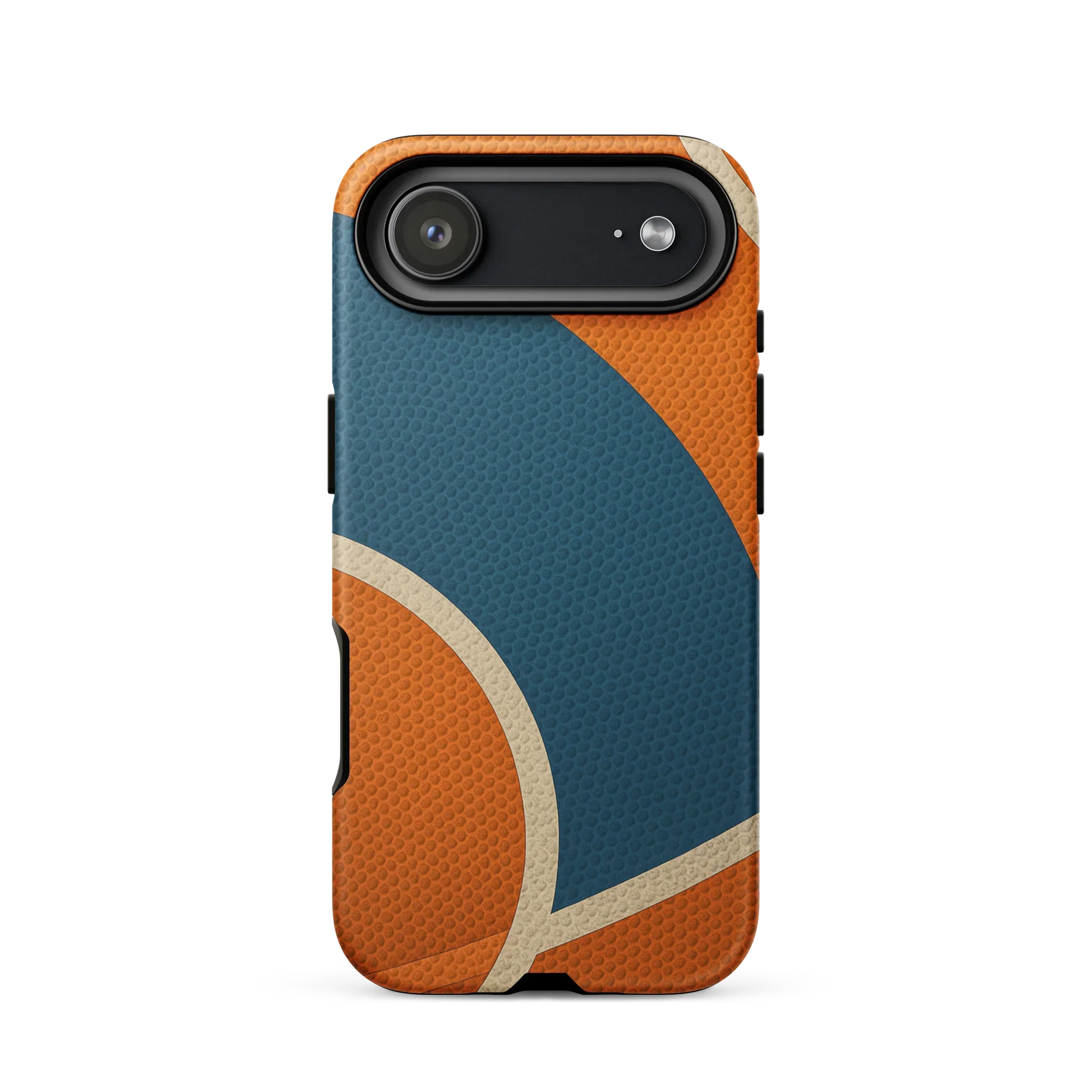 Retro Basketball Texture iPhone Case (iPhone 11–17 Series) - ClutchCase