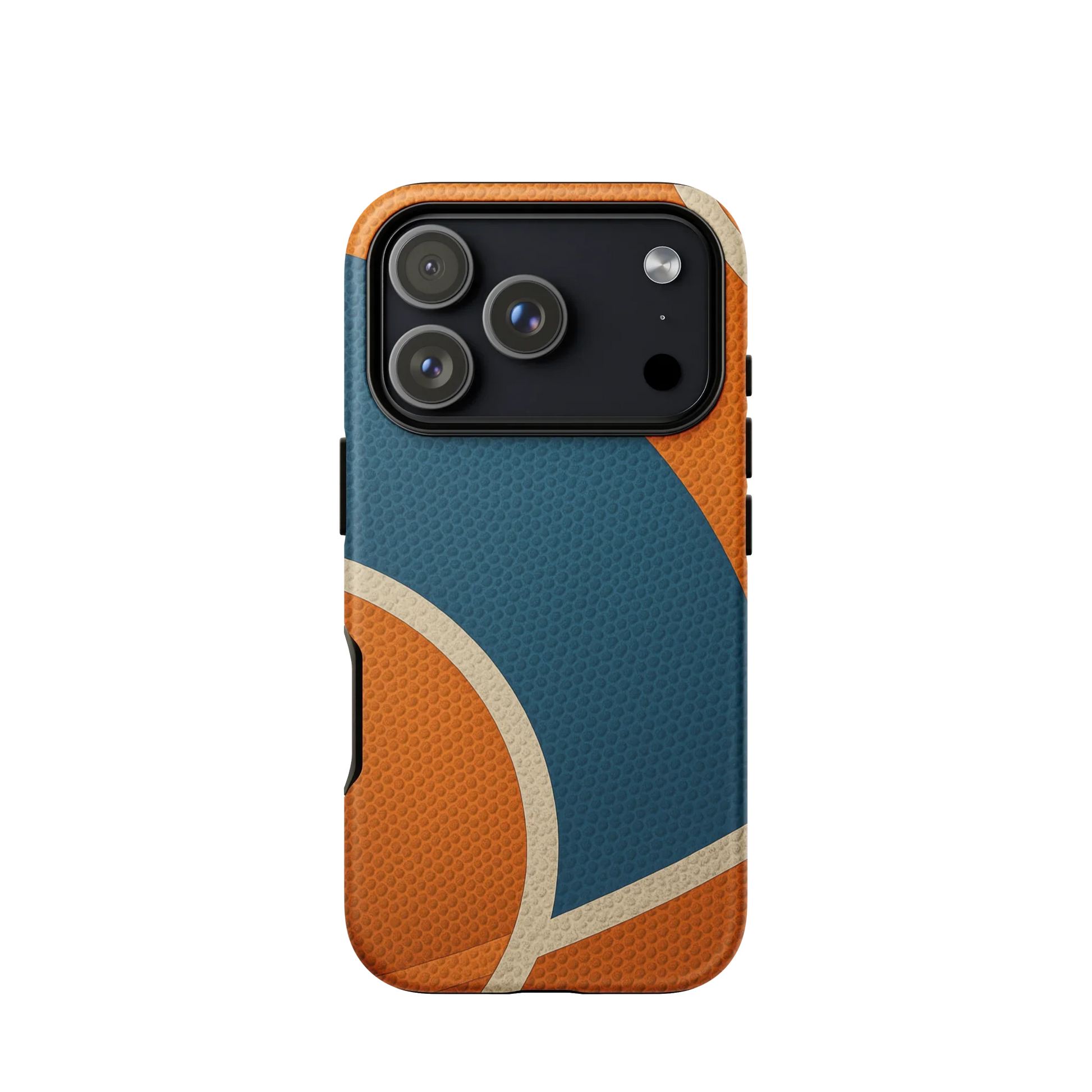 Retro Basketball Texture iPhone Case (iPhone 11–17 Series) - ClutchCase