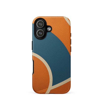 Retro Basketball Texture iPhone Case (iPhone 11–17 Series) - ClutchCase