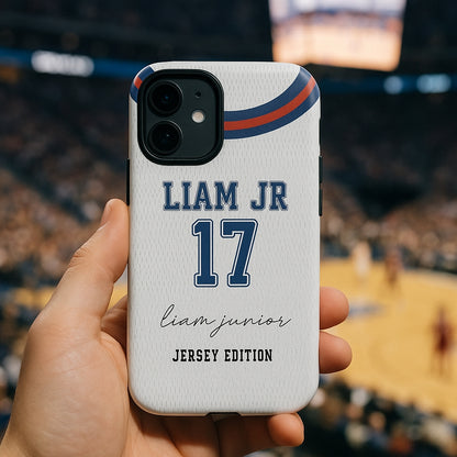 Jersey Edition – Personalized Basketball Phone Case - ClutchCase