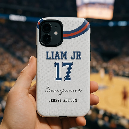 Jersey Edition – Personalized Basketball Phone Case - ClutchCase