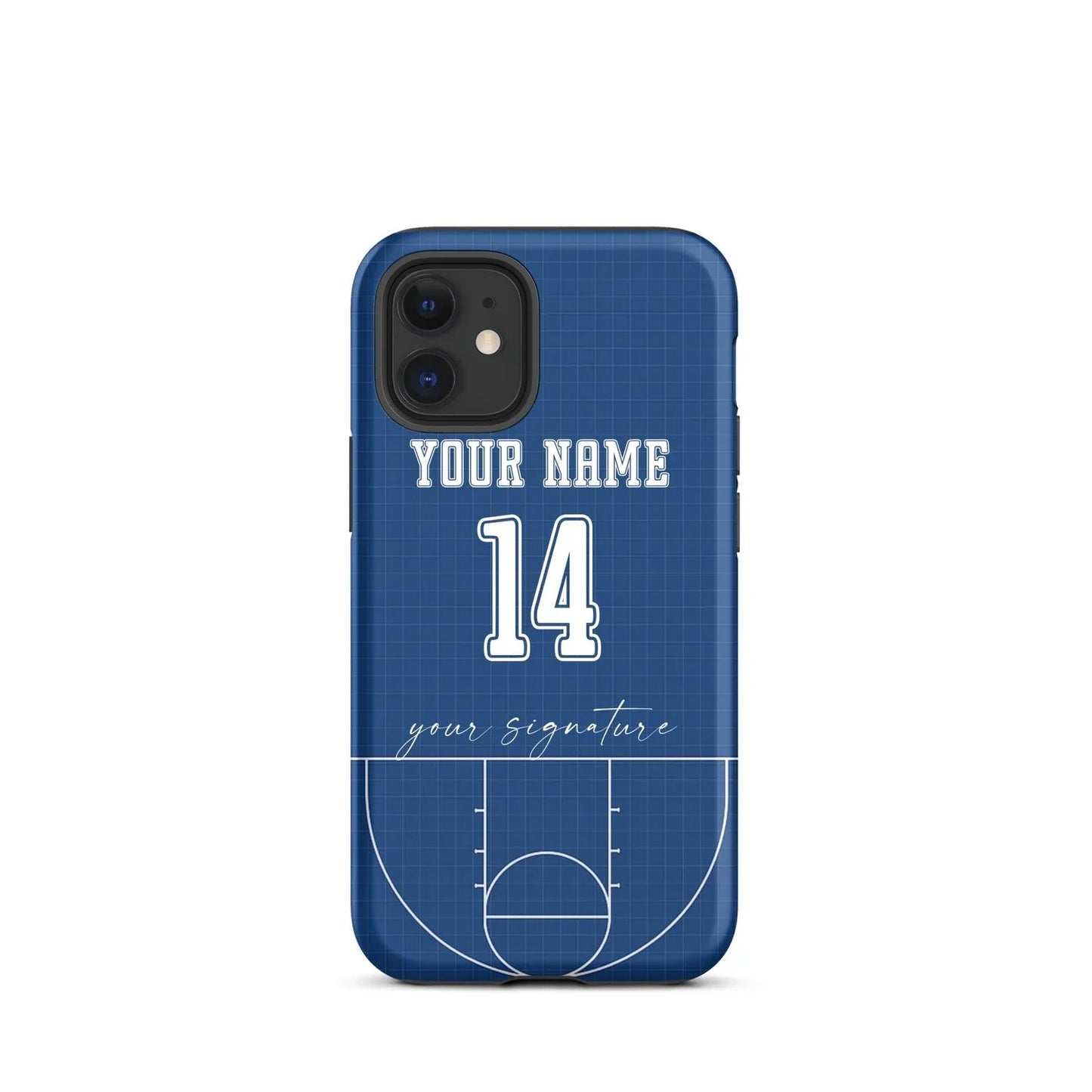 Blue Court Edition – Personalized Basketball Phone Case - ClutchCase