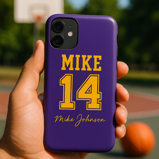 Legacy 23 | Personalized Jersey Phone Case with Name, Number & Signature - ClutchCase